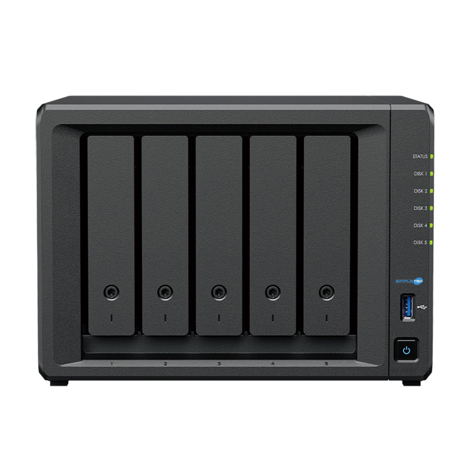 SIMPLETEK - Server NAS 5 Vani Desktop Quad Core 8GB ECC NVMe LAN 2.5GbE PC