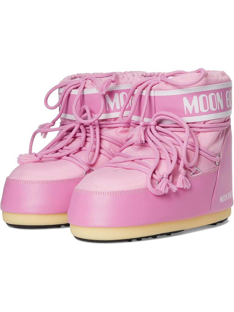 Pink MOON BOOT Icon Low Nylon