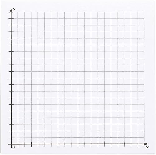 Miniatura 5 de Juvale Mini Graph - Notas adhesivas - Paquete de 10, 3 x 3 pulgadas, 25 hojas por bloc, 6 diseños, suministros escolares y calcomanías de papel