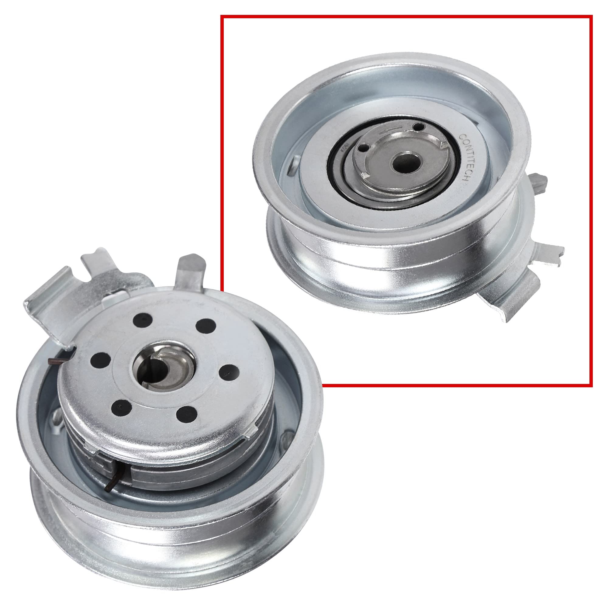 CONTITECH Zahnriemensatz CT908K1 Zähnezahl 138 23mm Kompatibel mit VW Golf IV Schrägheck 1J1 GOLF VI 5K1 Golf V Schrägheck 1K1 TOURAN 1T1, 1T2 Passat Variant 3C5