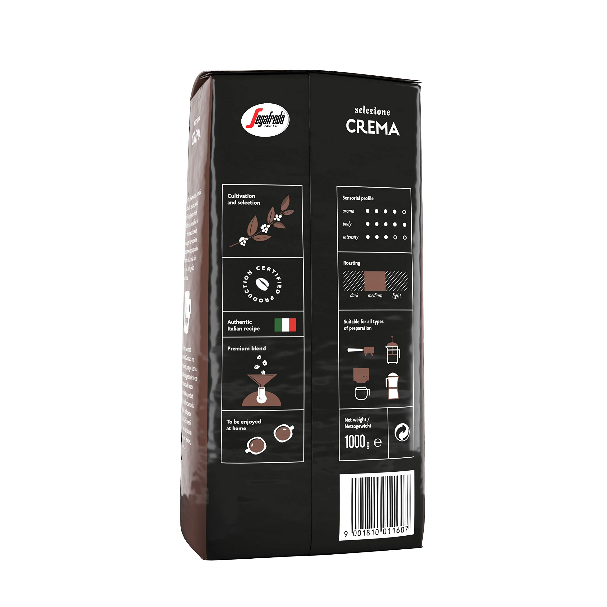 Segafredo Selezione Crema koffiebonen 1 kilo