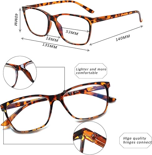 Miniatura 2 de SIGVAN Lentes de lectura para mujer, con bloqueo de luz azul, bisagra de resorte, diseño de moda, lentes con estampado para mujer