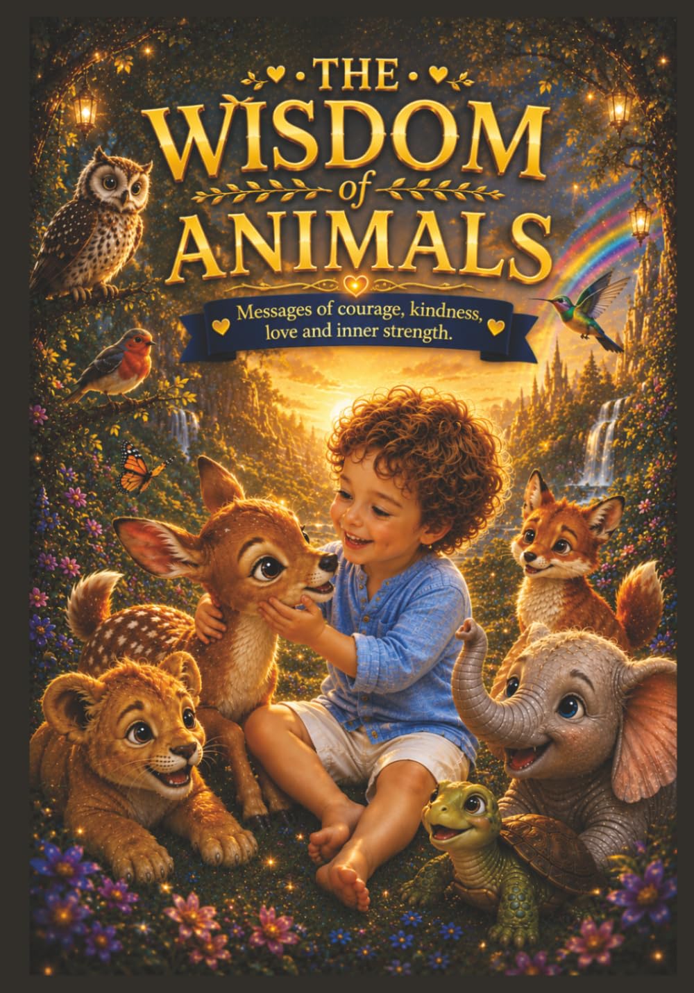 The Wisdom of Animals: Messages of Courage, kindness, love and inner strength