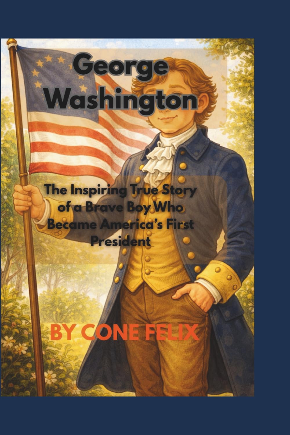George Washington: The Inspiring True Story of a Brave Boy Who Became America’s First President