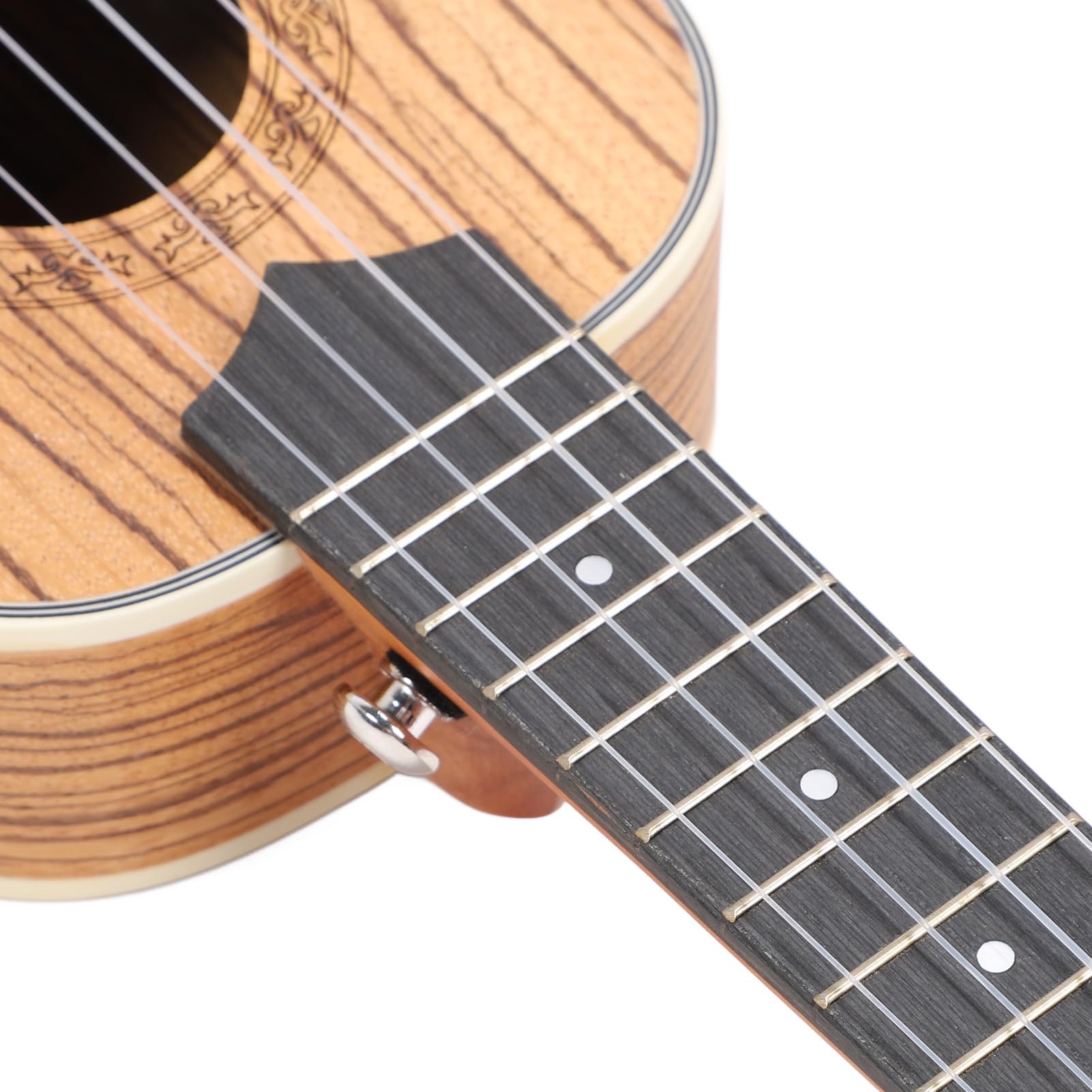 Dioche Ukulele Ukulele Kazoo da 21 Pollici in Legno a 4 Corde Kit Portatile Kazoo - per Strumenti Musicali per Principianti, Include Borsa per Chitarra e Accessori