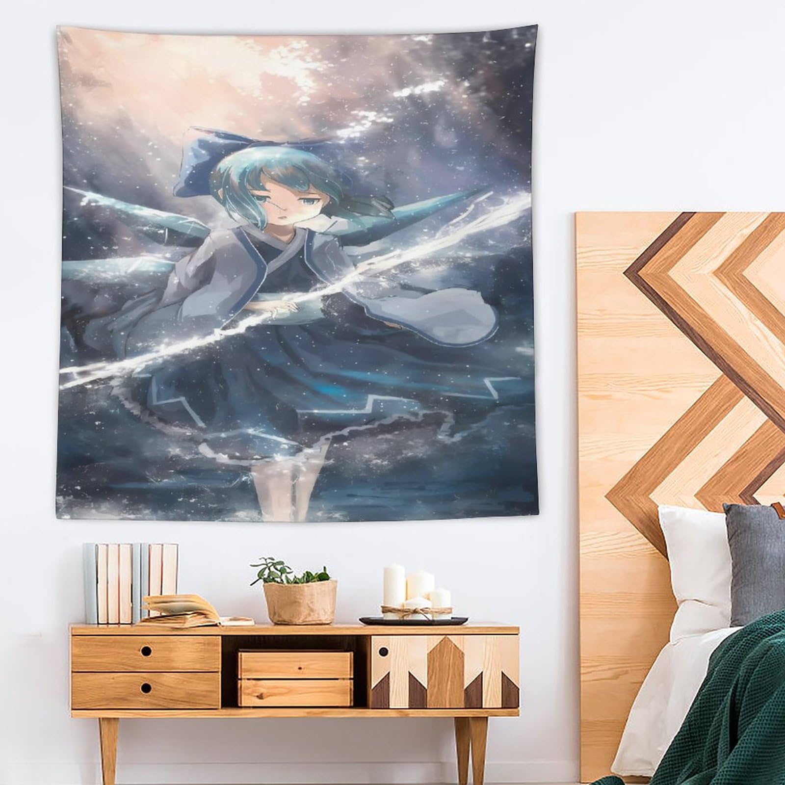 Amazon.co.jp: 東方幻想郷 タペストリー 壁掛け壁画 窓カーテン 布