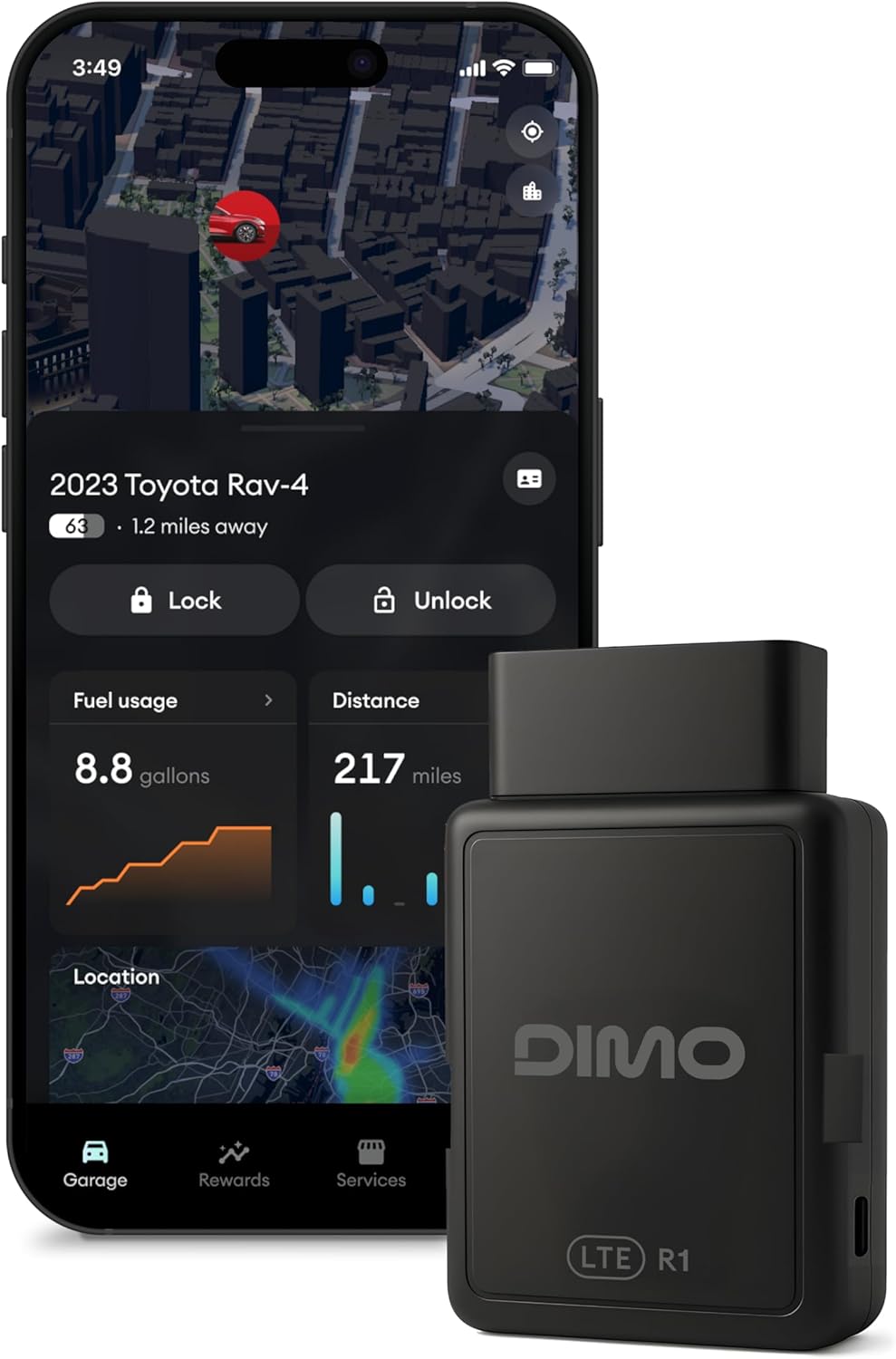 GPS 発信機 発信器 trackimo トラッキモ 浮気調査 GPS発信機 超小型 90
