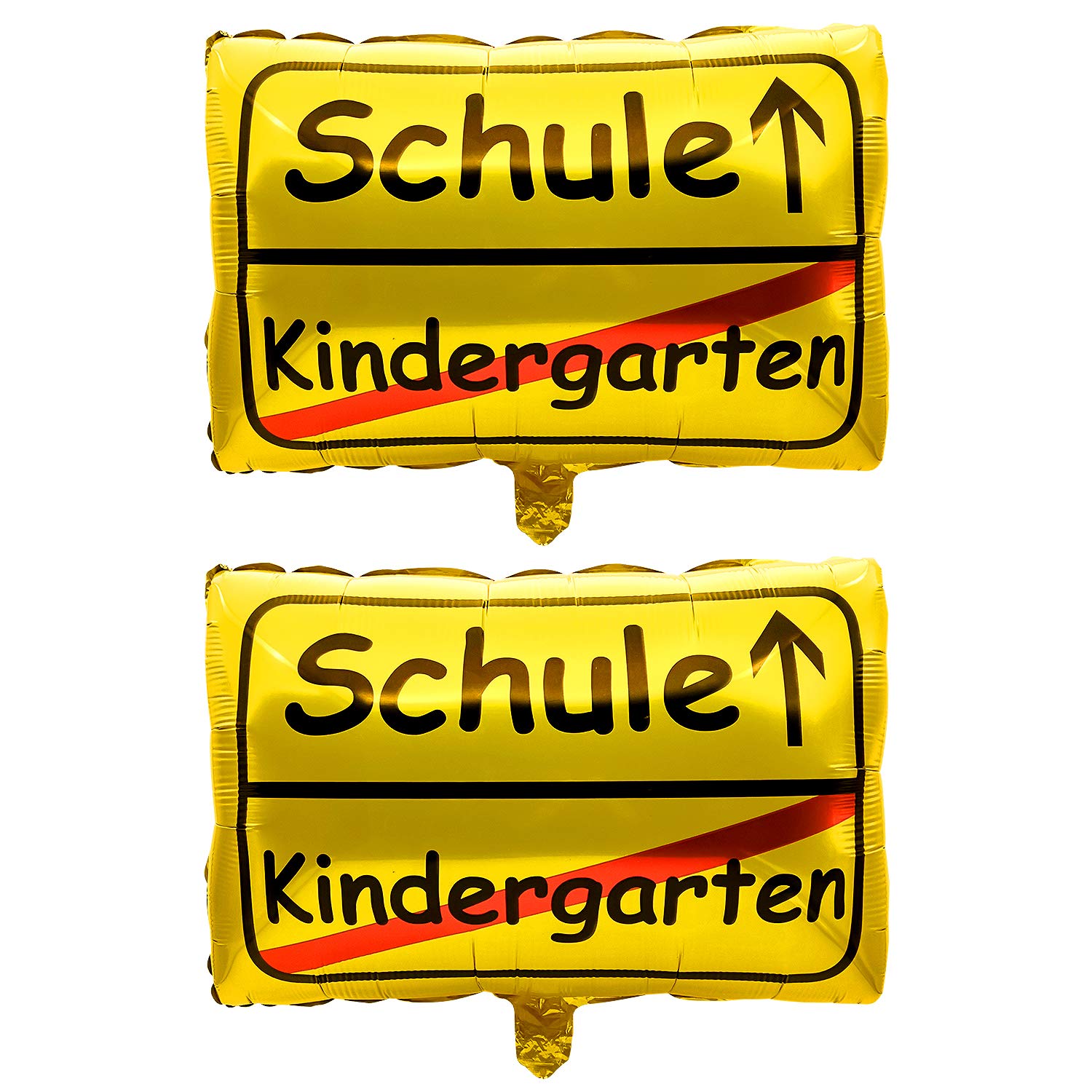 iZoeLFirst Day of School Decoration Foil Balloon Helium Balloon Decoration for School Introduction School Start for Boys Girls Supports Helium Air