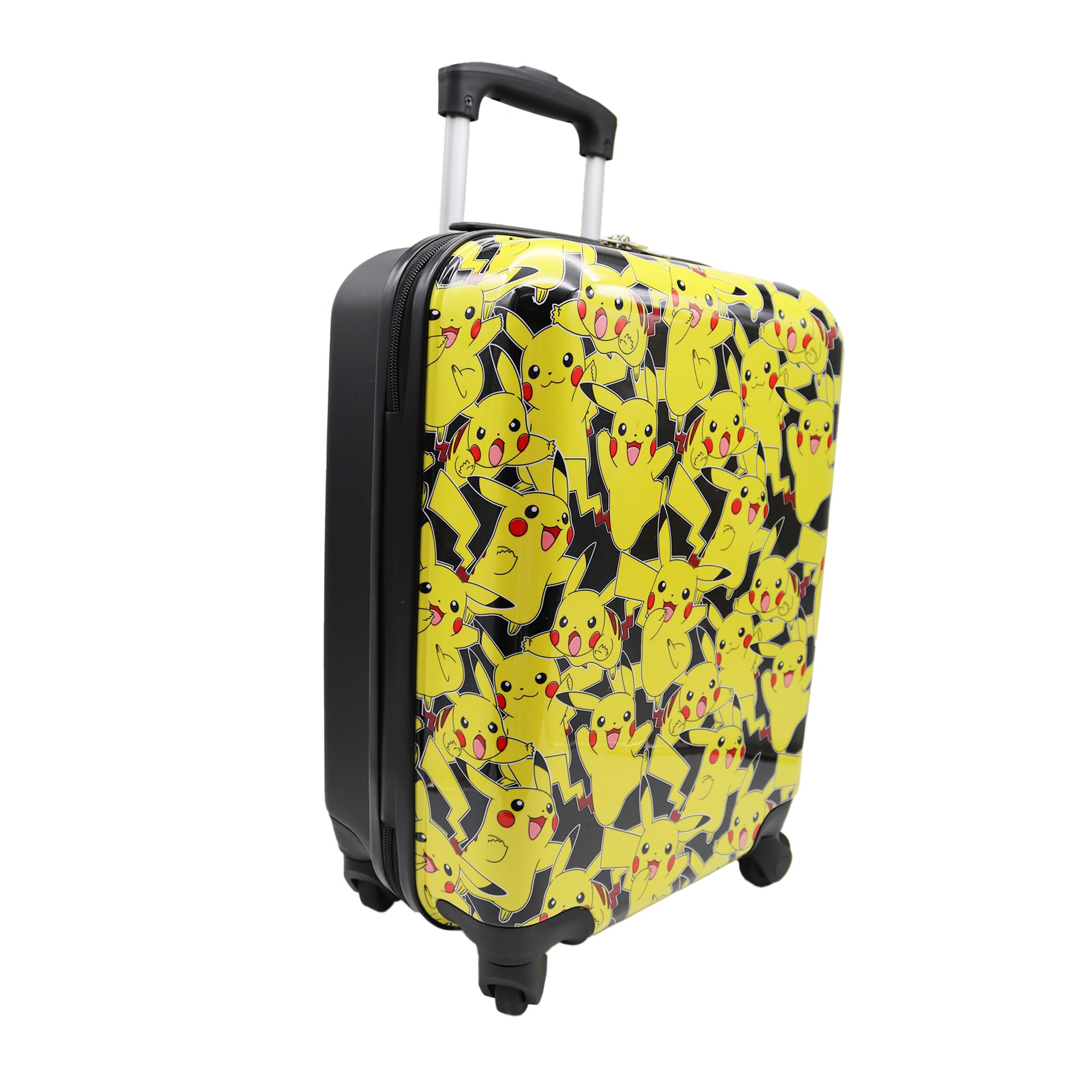 TOYBAGS Pokemon Valise de Cabine - 4 roulettes Pivotantes et Multidirectionnelles - Double roulettes Individuelles - Très Robuste - avec Poignée Extensible - 50 x 34 x 21 cm - Coloré - Valise