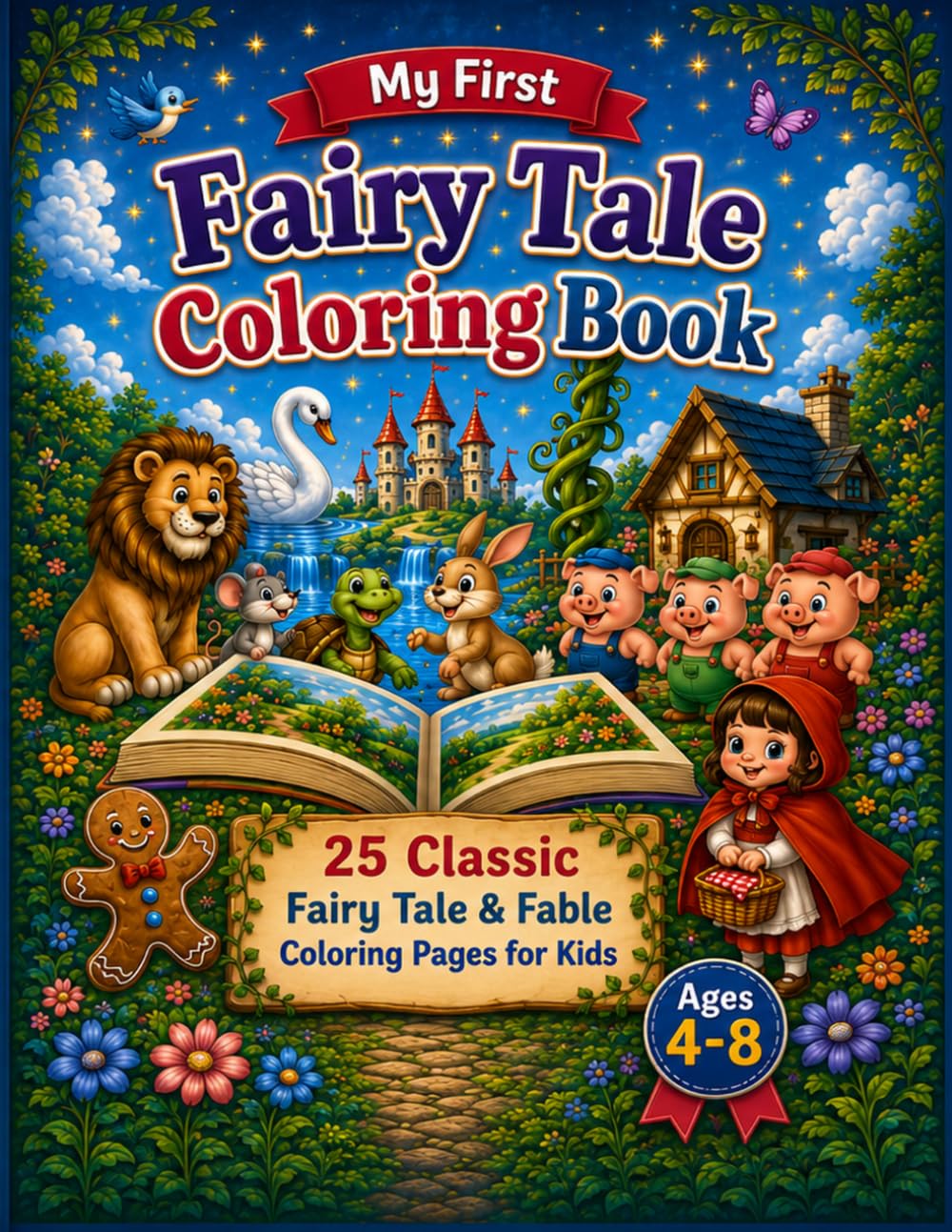 My First Fairy Tale Coloring Book