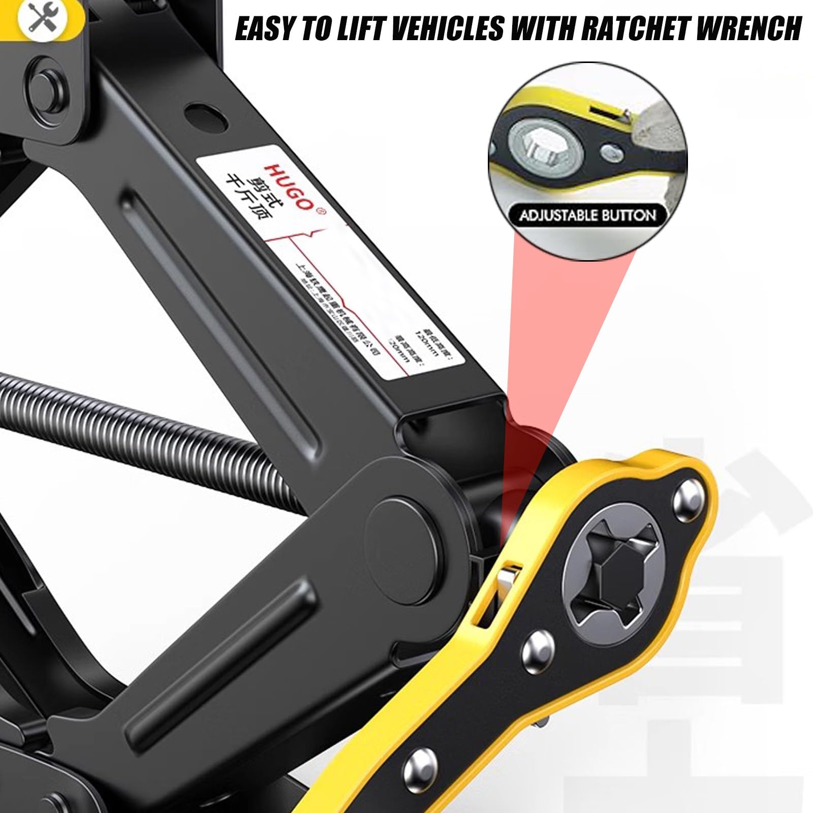 Gato De Tijera Compacto, Kit De Gato De Tijera For Automoción