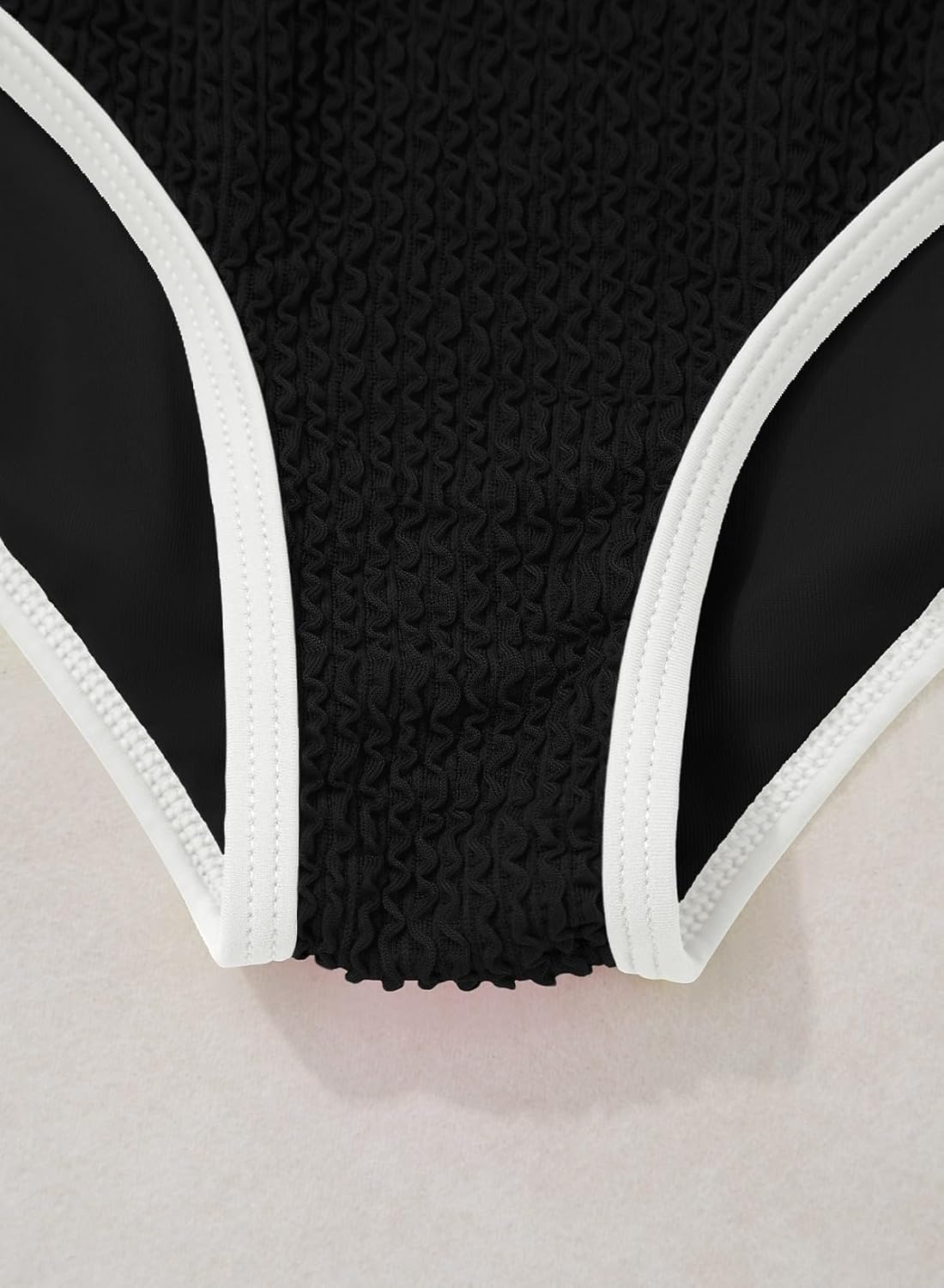 blibean Tween Girls Swimsuits Two Piece Colorblock Bikini Sets with Chest Pad Size 6-15 Years - Image 8