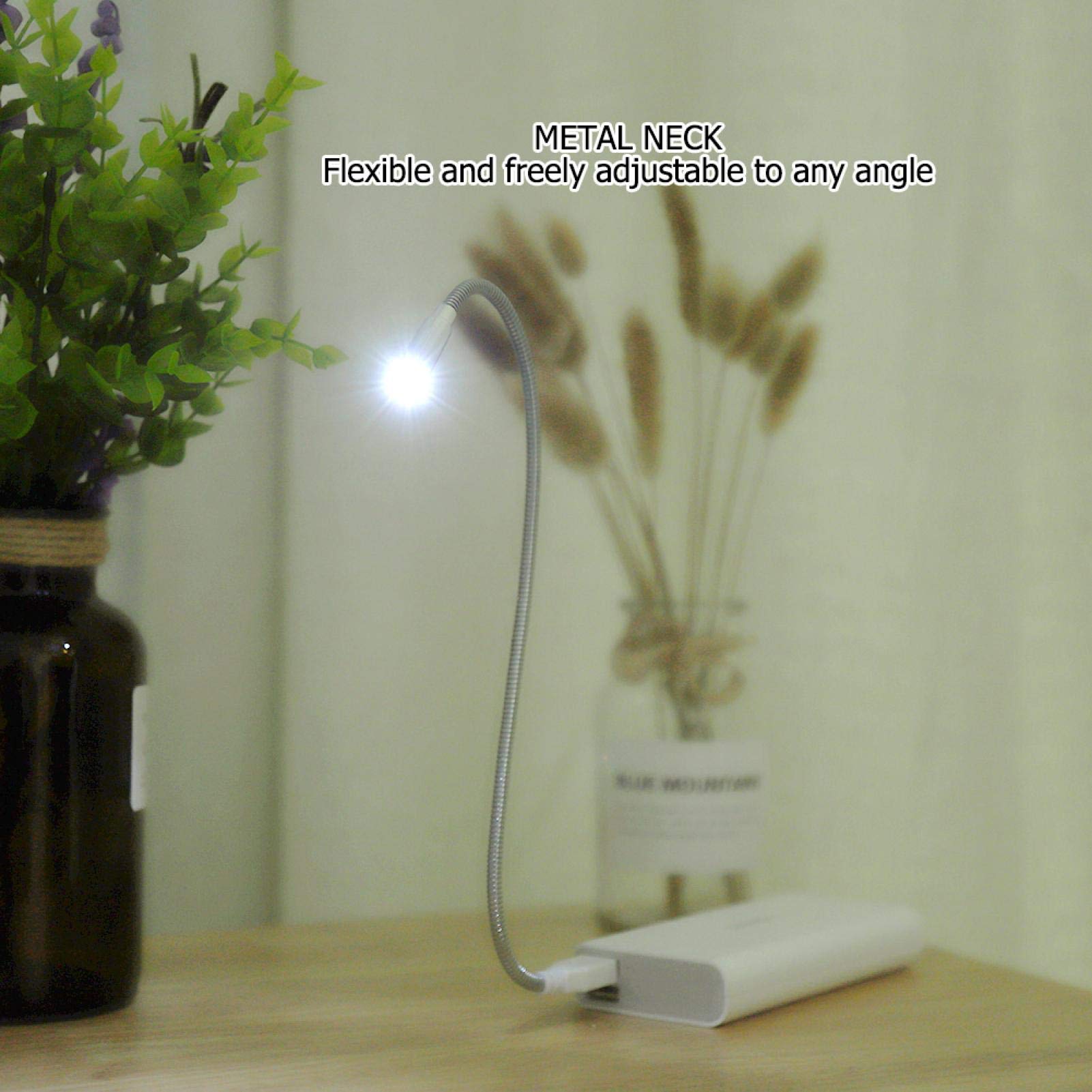 Luce USB, lampada da lettura USB, mini lampada da lettura USB flessibile a LED da lettura per PC portatile