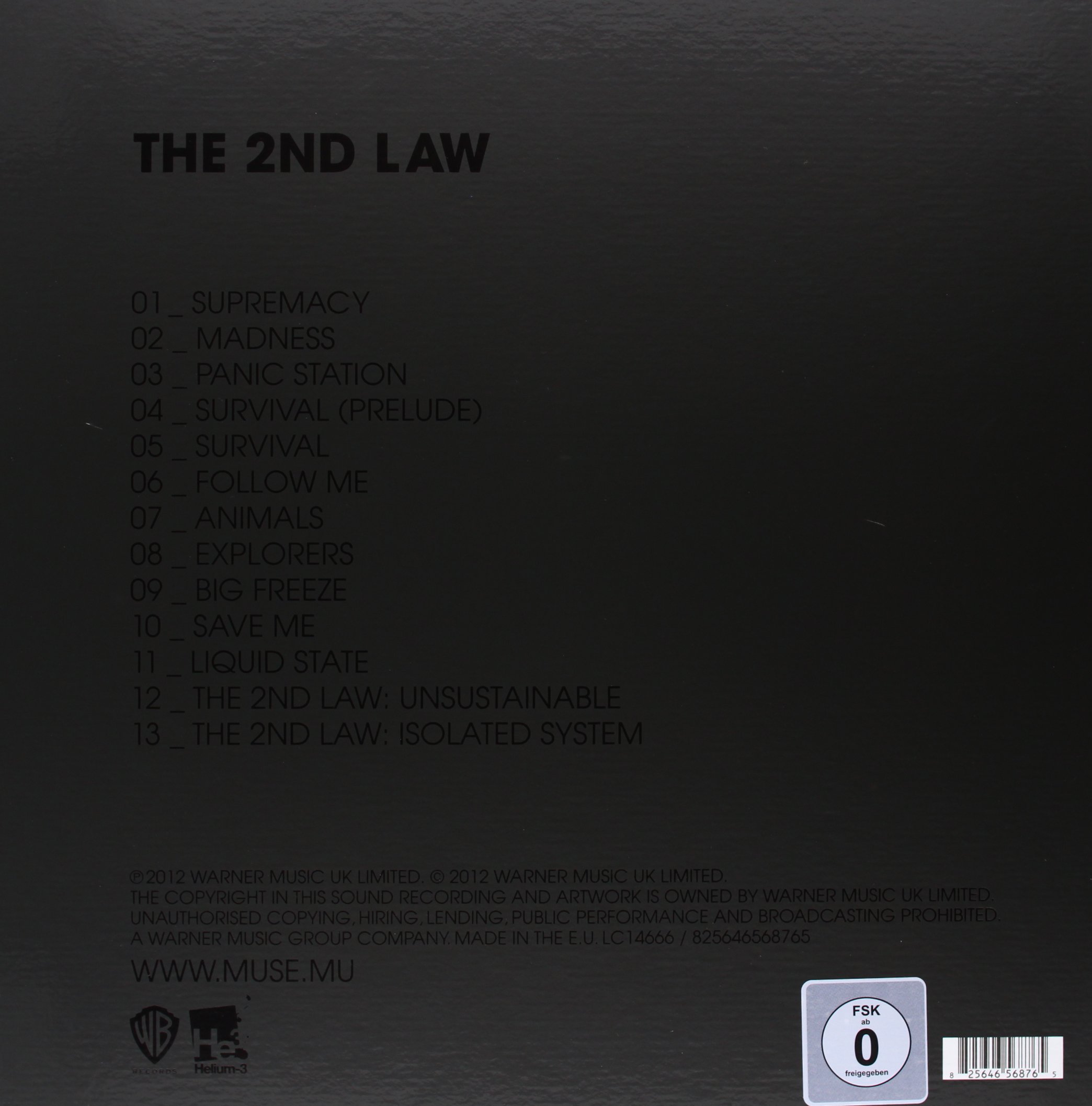 2nd Law: Super Deluxe Box Set