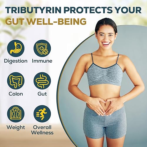 Miniatura 3 de Suplemento de tributirina para intestino e inmune de 800 mg  Alta biodisponibilidad con probióticos y prebióticos microencapsulados - Complejo