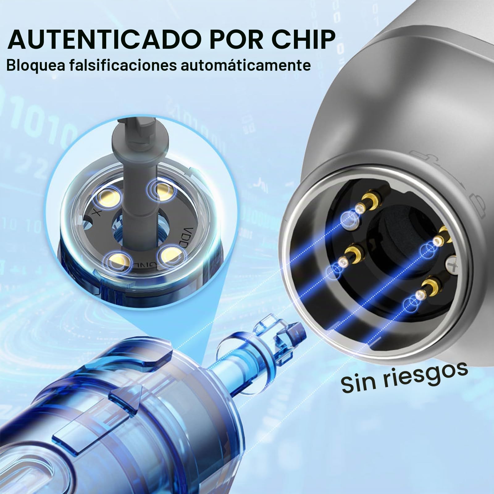 Dr. Pen M9 Pluma Microneedling Inalámbrica con 22 Cartuchos, Pantalla LED y Ajuste 0–2,5 mm, 6 Velocidades, Sistema Inteligente para Cuidado de la Piel
