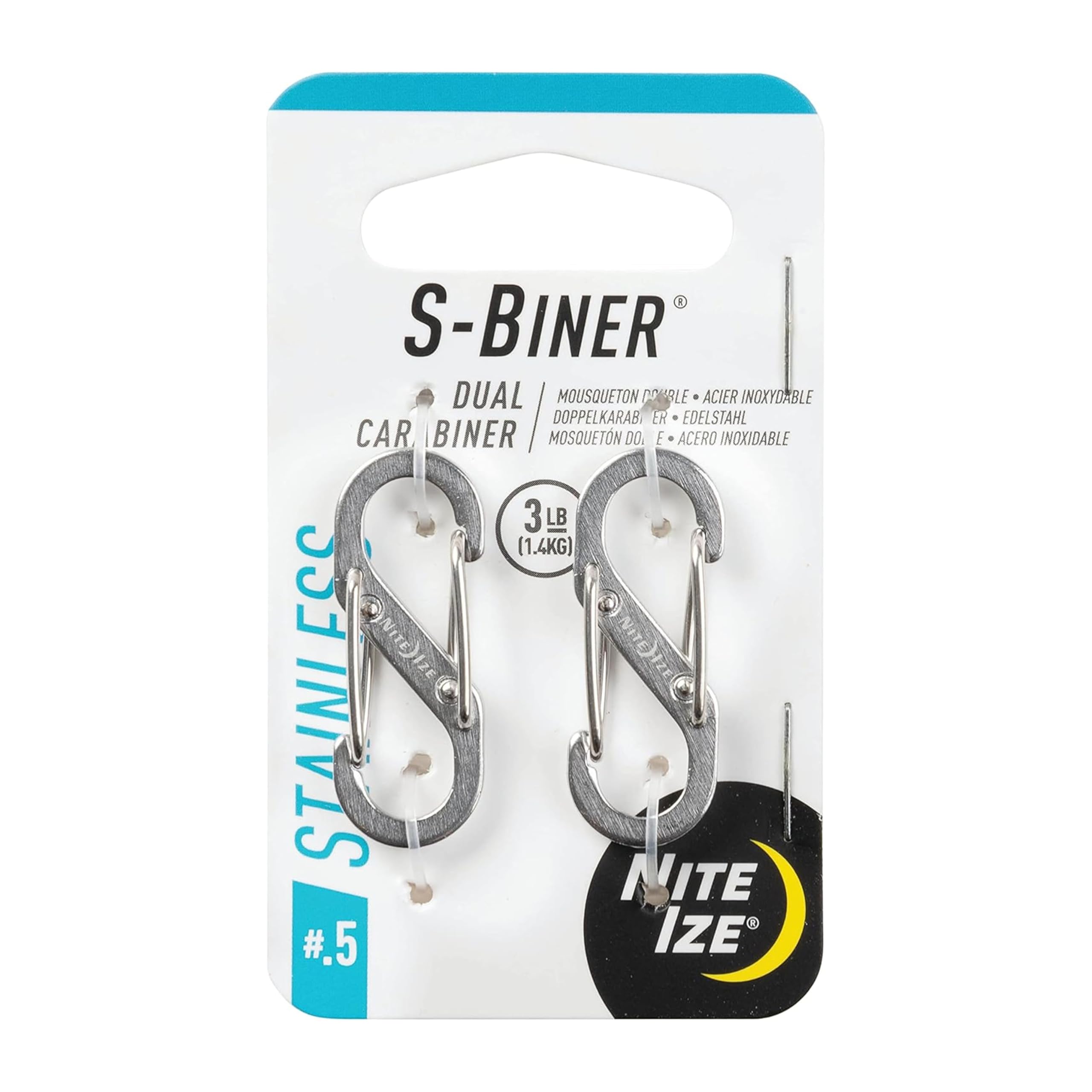 Amazon.co.jp: NITEIZE(ナイトアイズ) エスビナー ステンレス カラビナ