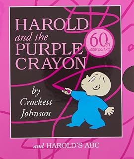 Harold and the Purple Crayon 2-Book Box Set: A Box of 2 Board Books [Ages 0-4]