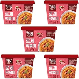 Dongwon God of Topokki (Tteokbokki) Bowl Cheese/Hot & Spicy/Sweet & Spicy (120g/each) (Rose, 5)