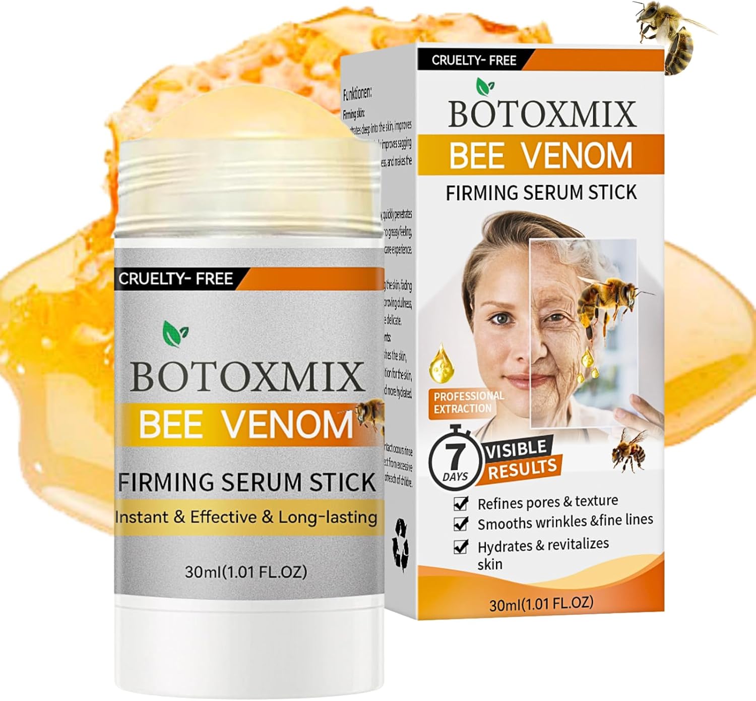 Boto-x Bee Venom Firming Serum Stick, Boto-x Bee Venom Wrinkle Removal ...