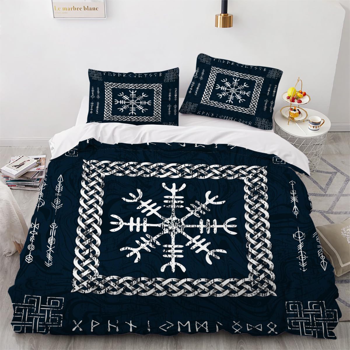 Housse de couette rétro pour transformer l'ambiance de votre chambre