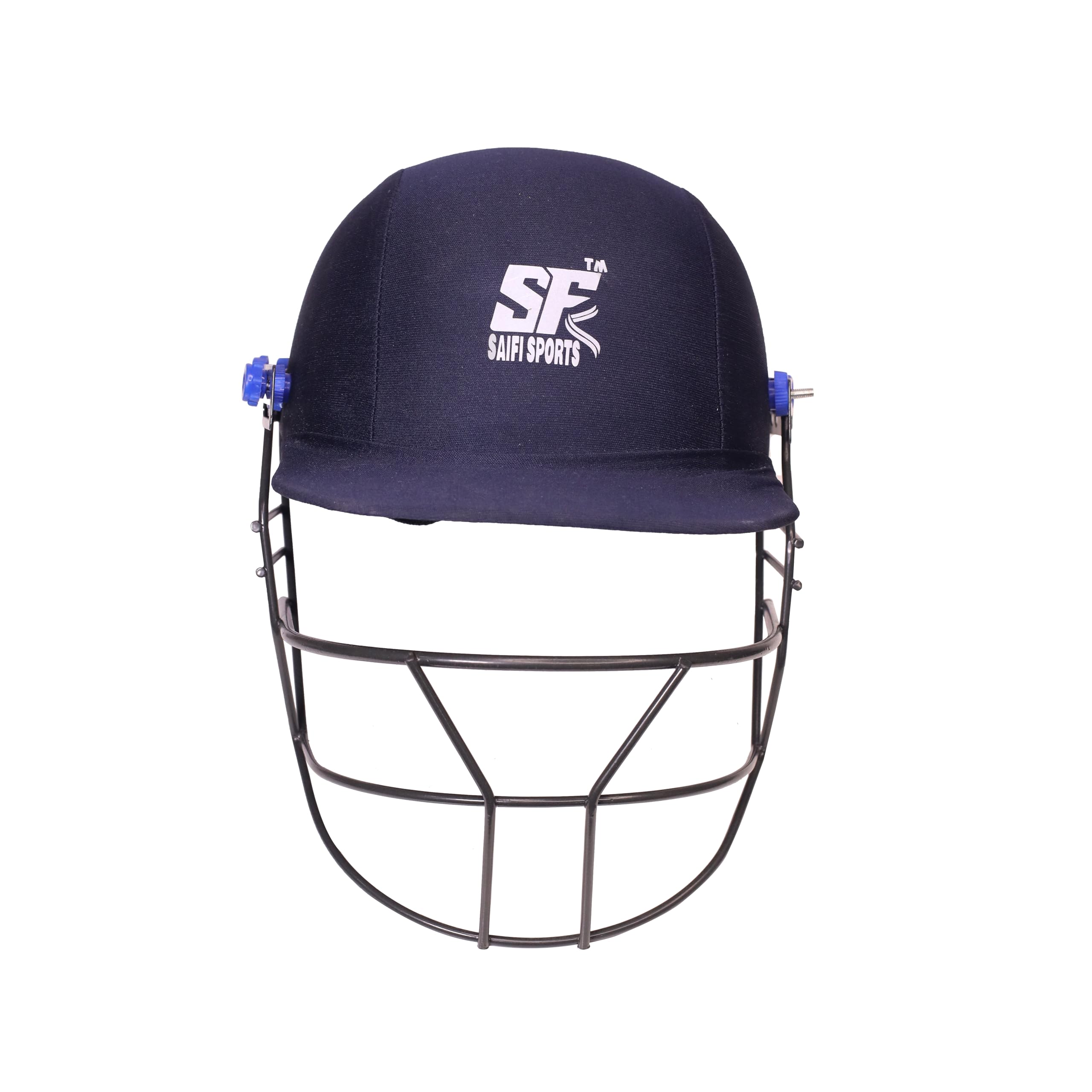 Cricket Helmet with Iron Grill, Navy Blue, Adjustable Size for Boys 15 to 20 Years-picture-32