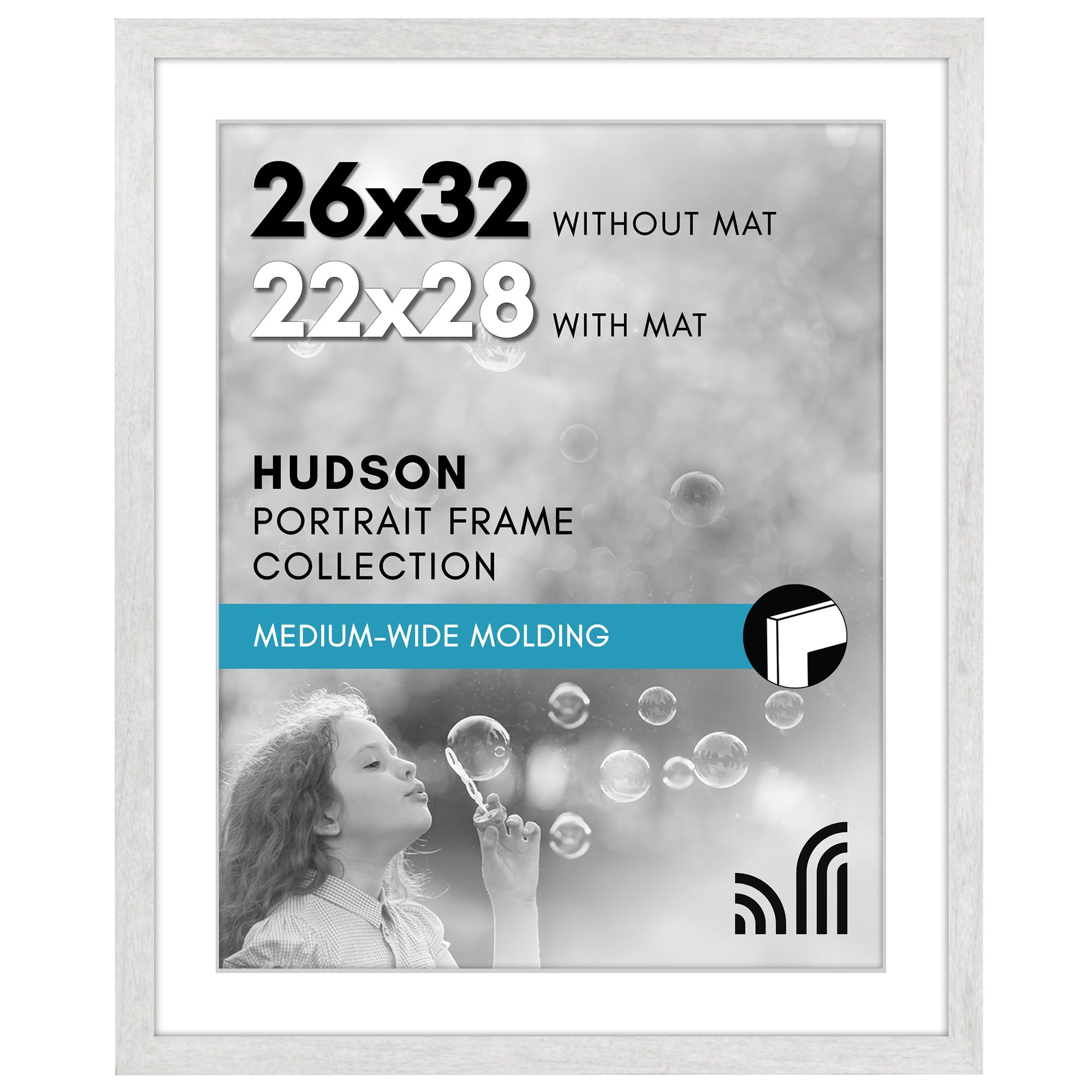 Amazon.com - Americanflat 26x32 Poster Frame - Matted to 22x28