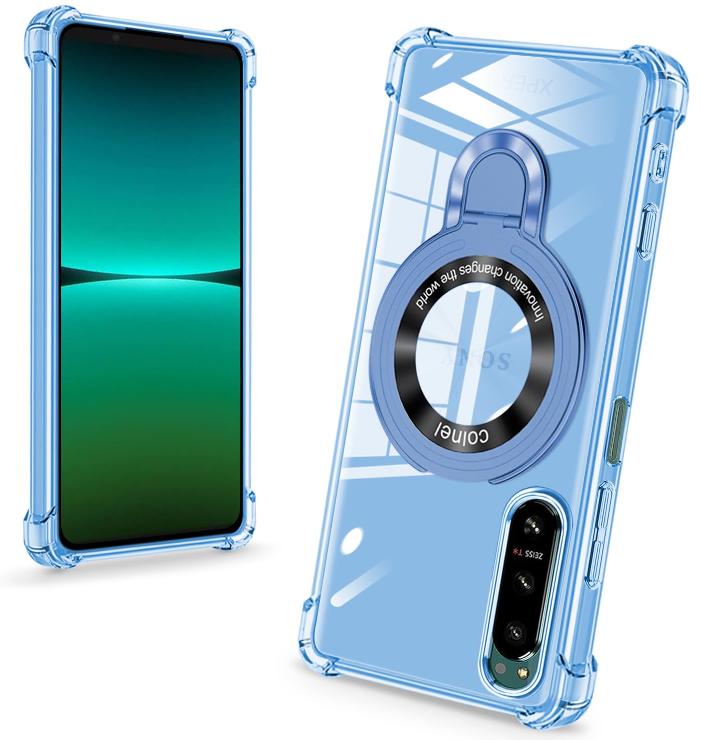 Amazon.co.jp: Xperia 5 IV ケース クリア リング付き MagSafe対応