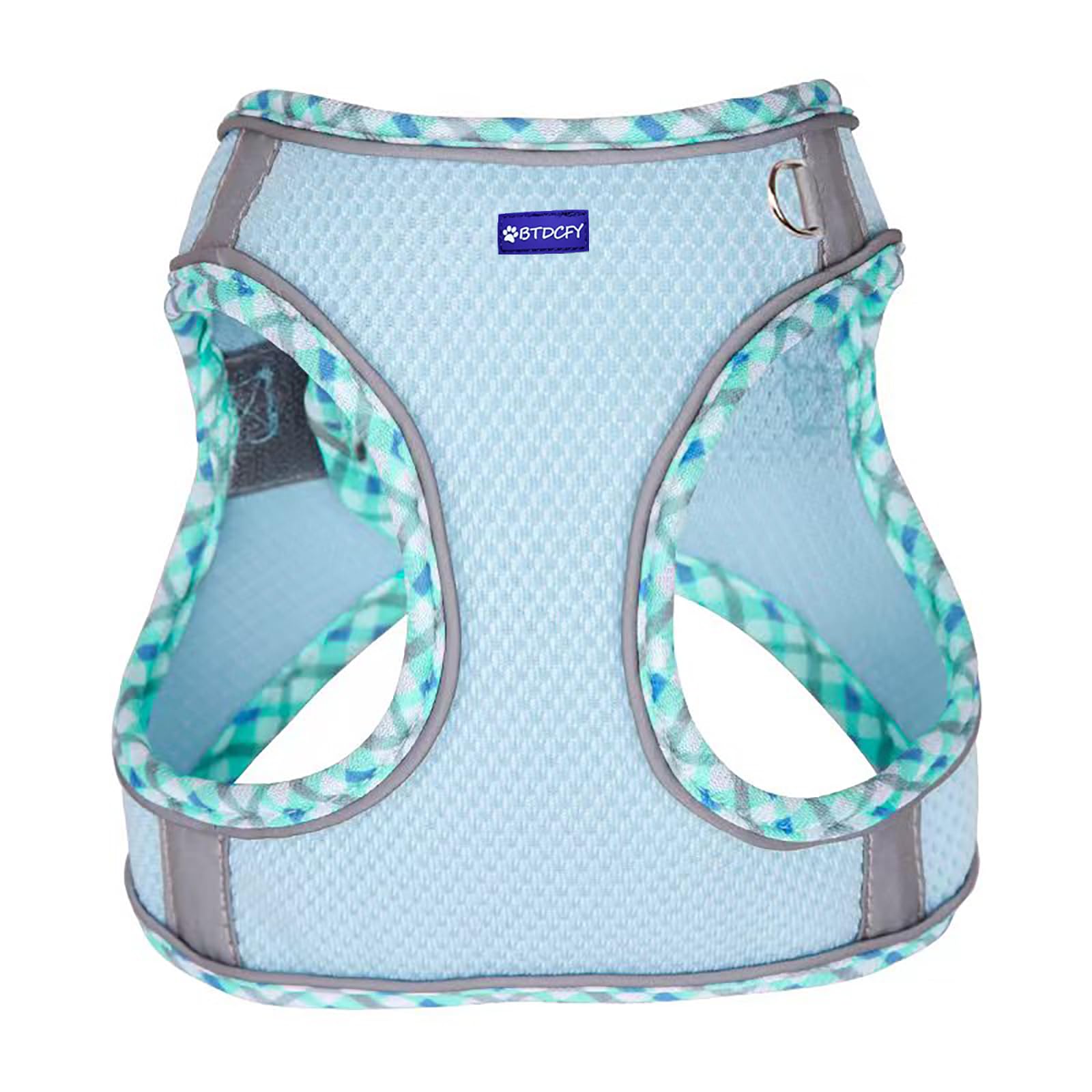 Harnais Et Laisse Pour Chien BTDCFY - Maille Respirante Réfléchissante - Taille XS à L - Facile à Enfiler (step-in)