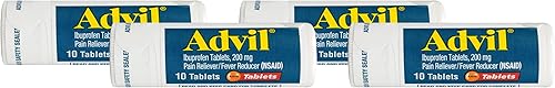 Miniatura 20 de Advil Analgésico y reductor de fiebre, medicamento para aliviar el dolor con ibuprofeno 200 mg para dolor de cabeza, dolor de espalda, dolor