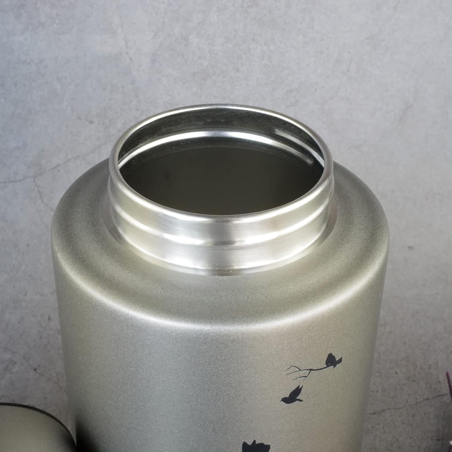 Pet Cremation Urns for Cats Ashes, Up to 60 lbs Cat Memorial Keepsake Urns for Ashes-Medium (Gray) - Image 5