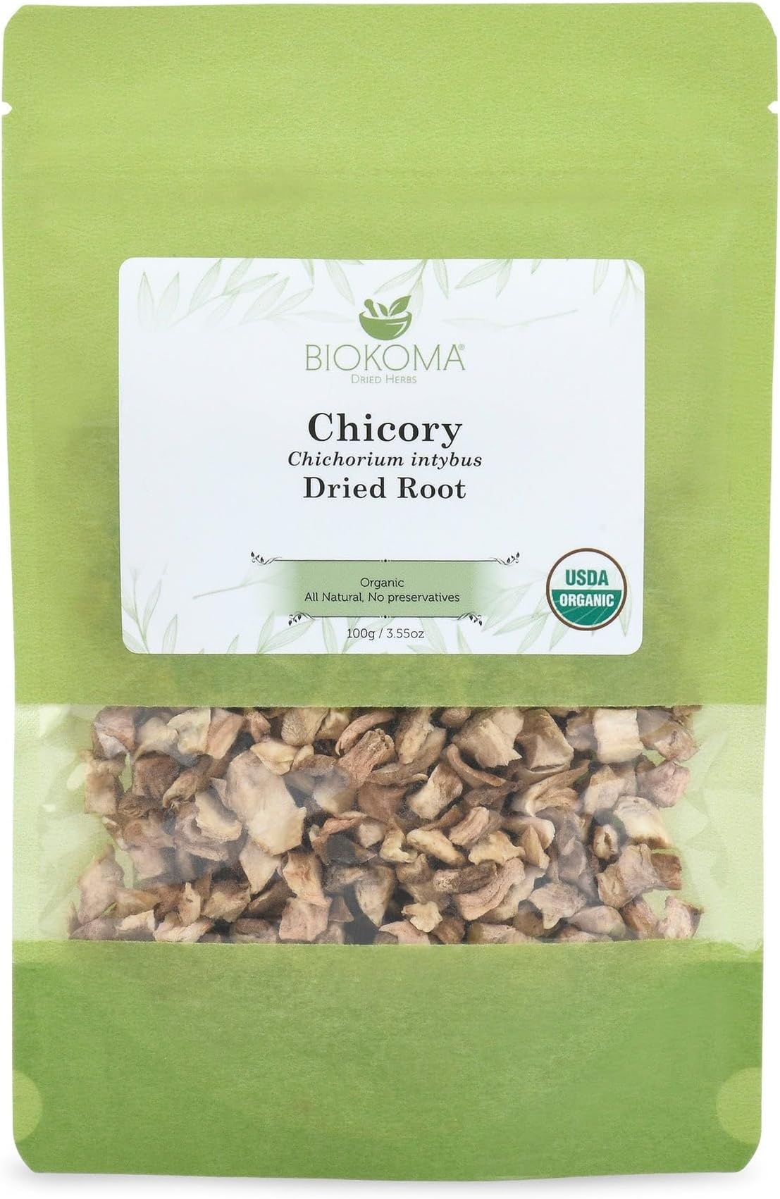 Biokoma Pure and Organic Biokoma Chicory Dried Root 100g (3.55 oz) Coffee Sub...