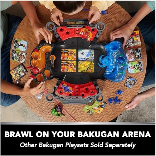 Miniatura 7 de Bakugan, Dragonoide de ataque especial, coleccionable giratorio, figura de acción personalizable y tarjetas intercambiables, juguetes para niños y