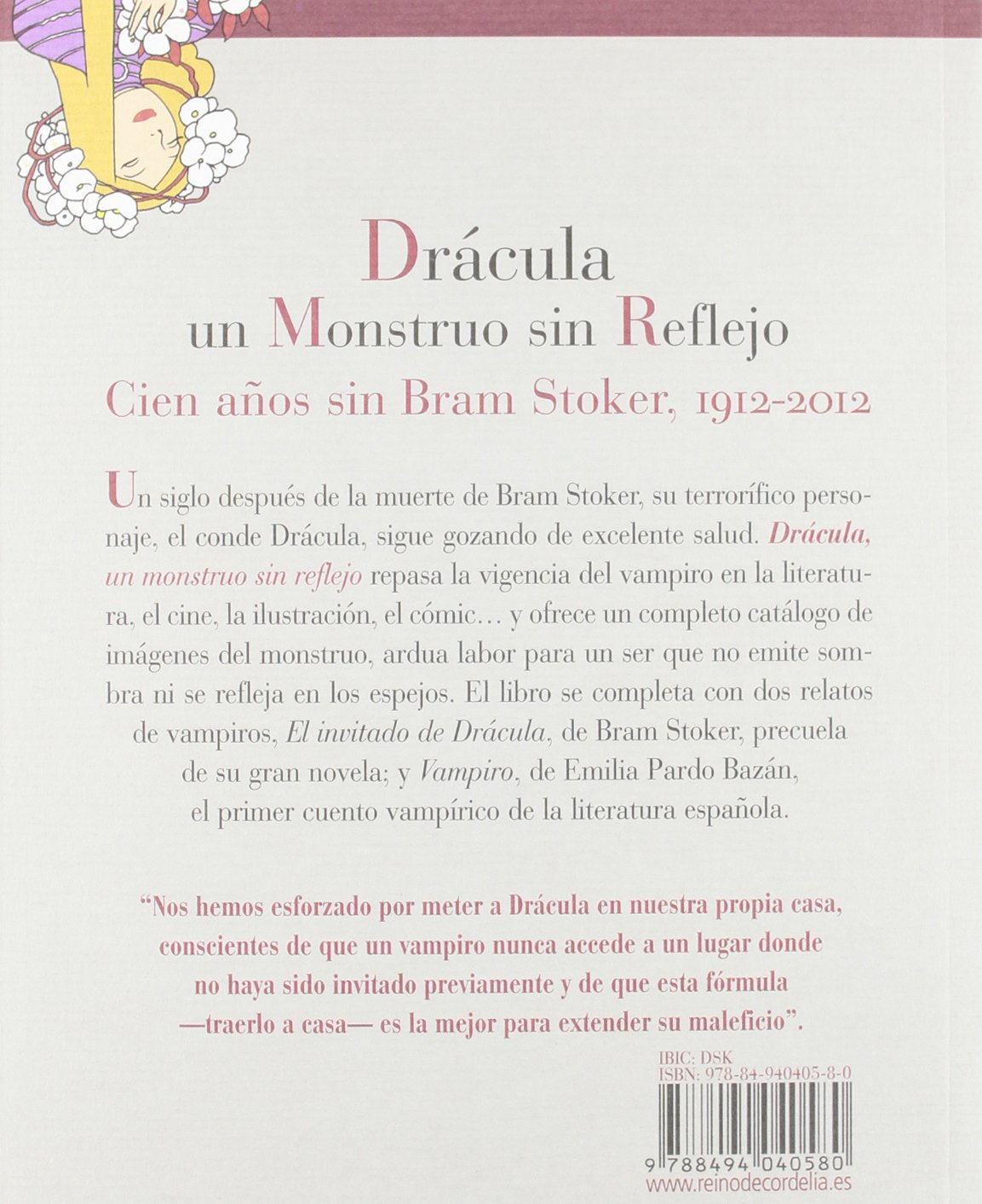 Drácula, un monstruo sin reflejo: Cien años sin Bram Stoker (1912-2012): 14 (Reino de Cordelia)