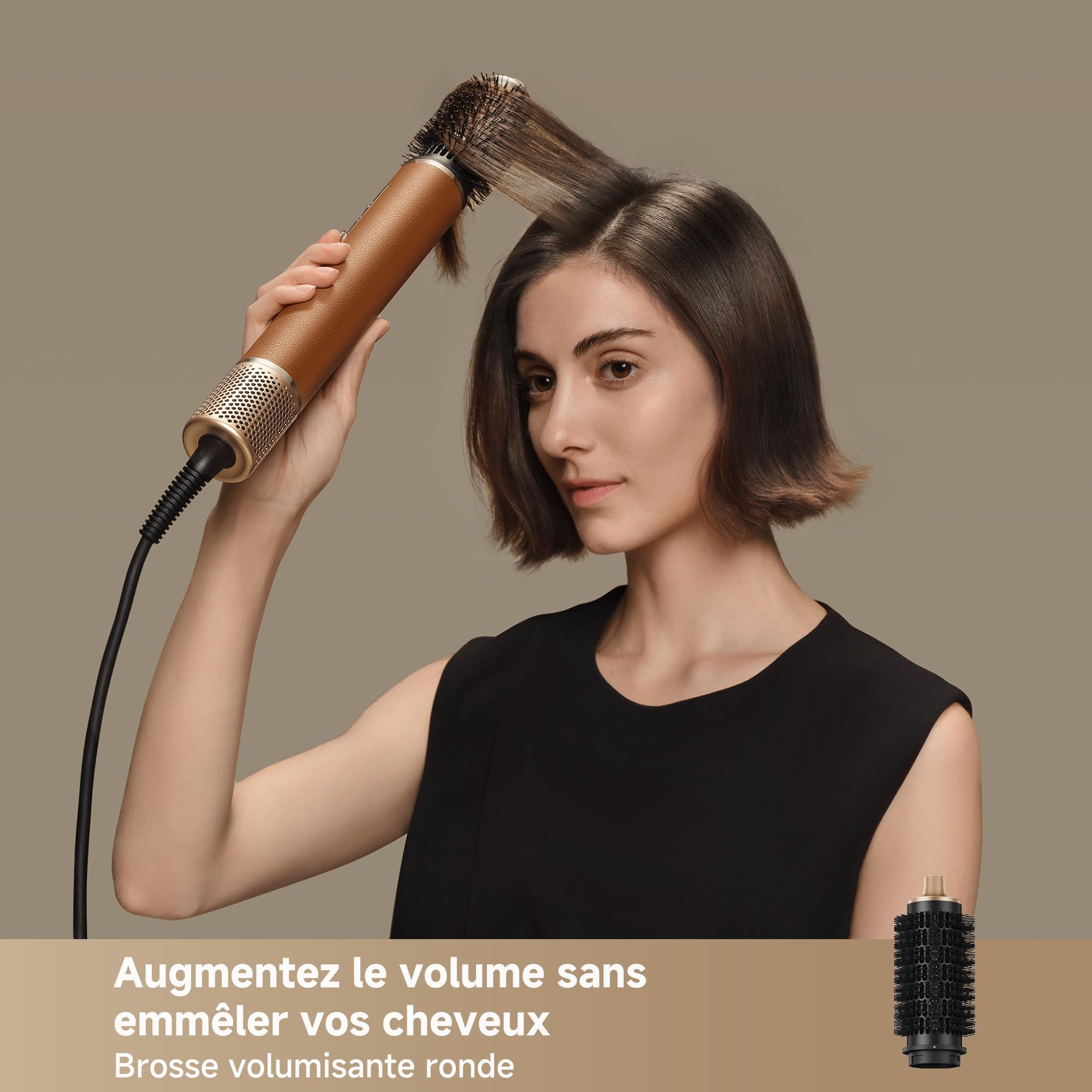 DREAME AirStyle Pro 7 en 1 Appareil de coiffure multifonction séchage rapide 2 cylindres de bouclage brosse lissante réduction des frisottis