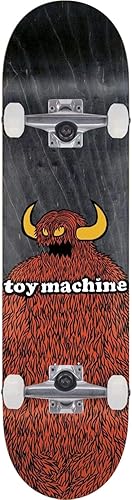 Toy Machine Skateboards Furry Monster - Patineta completa - 8.25 x 31.88 pulgadas