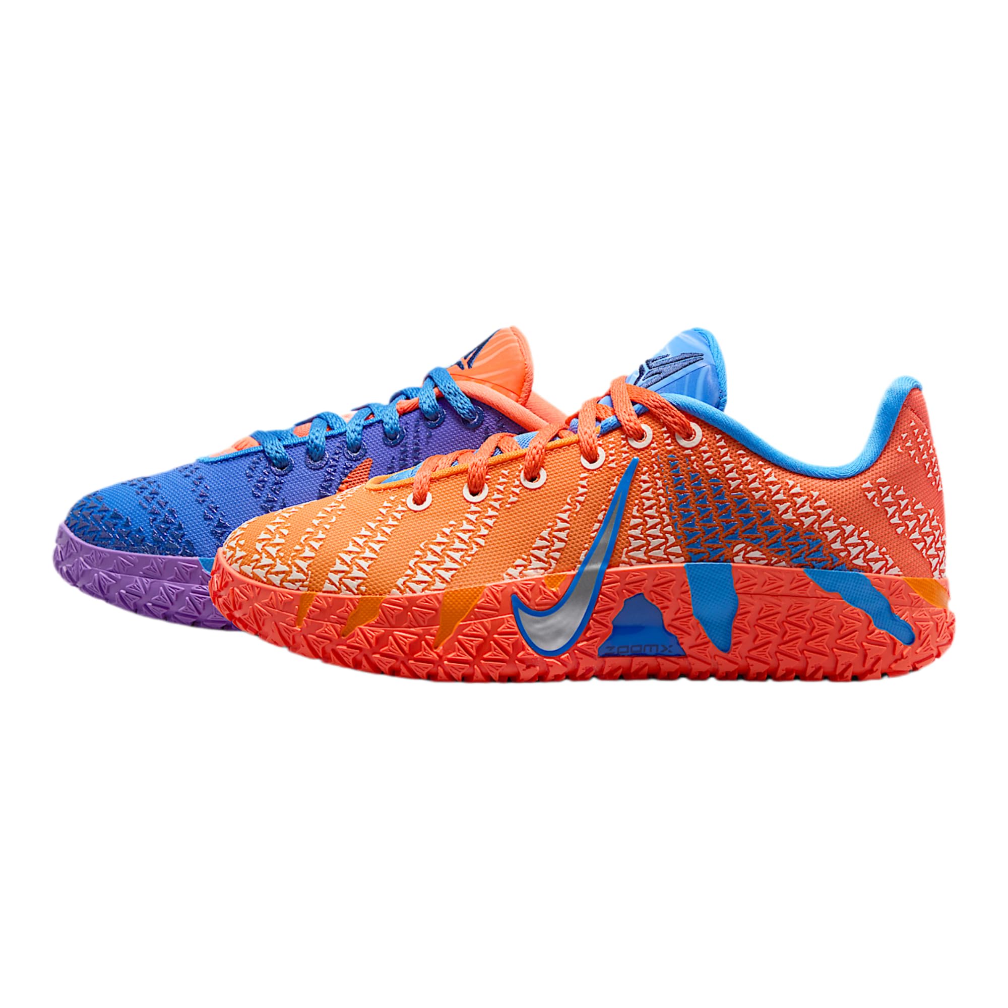 Ja 3 Big Kids' Basketball Shoes (Blue Crystal/Turf Orange/Midnight Navy/Metallic Silver)…