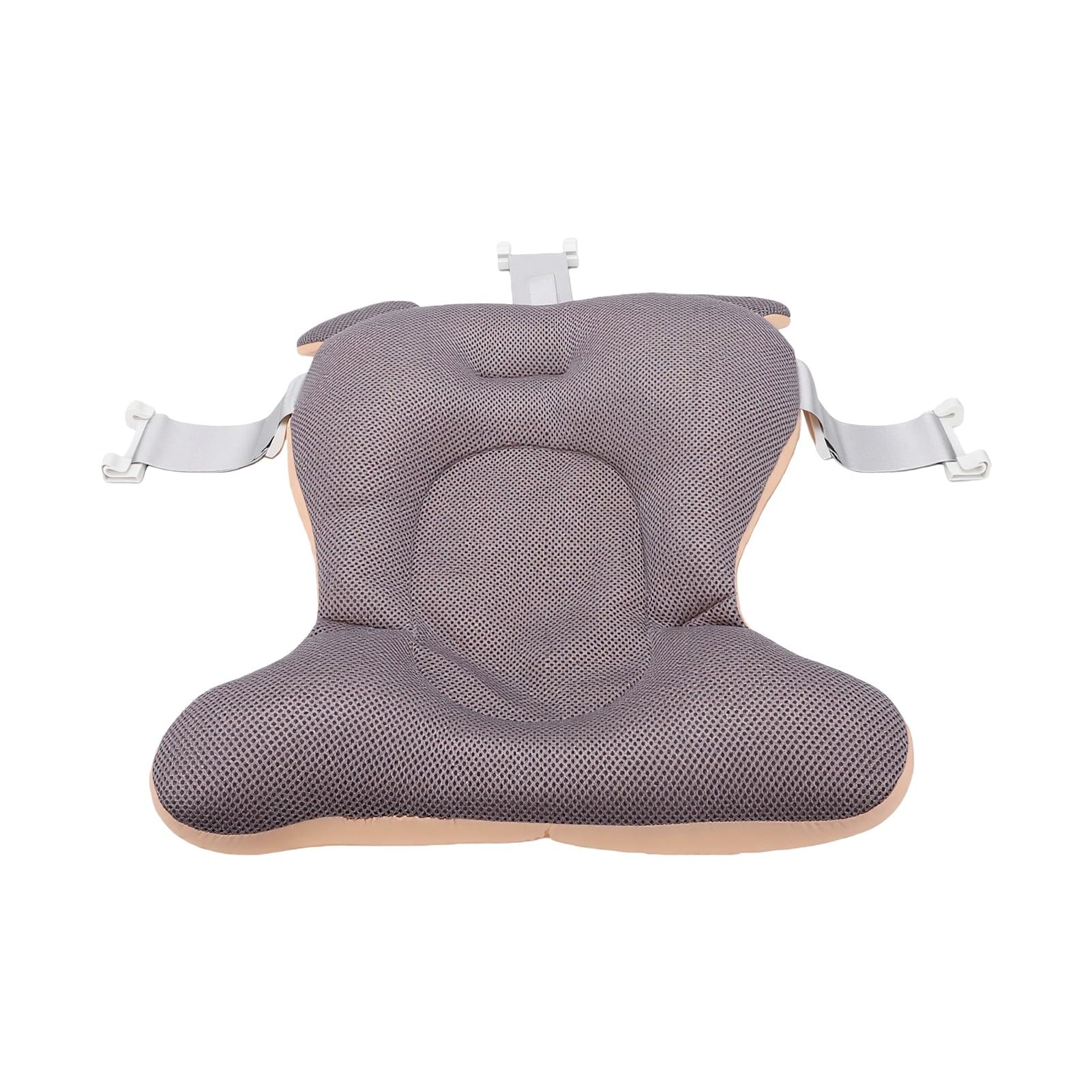 Cuscino da Bagnetto con Spalline Regolabili per Neonato (PINK)