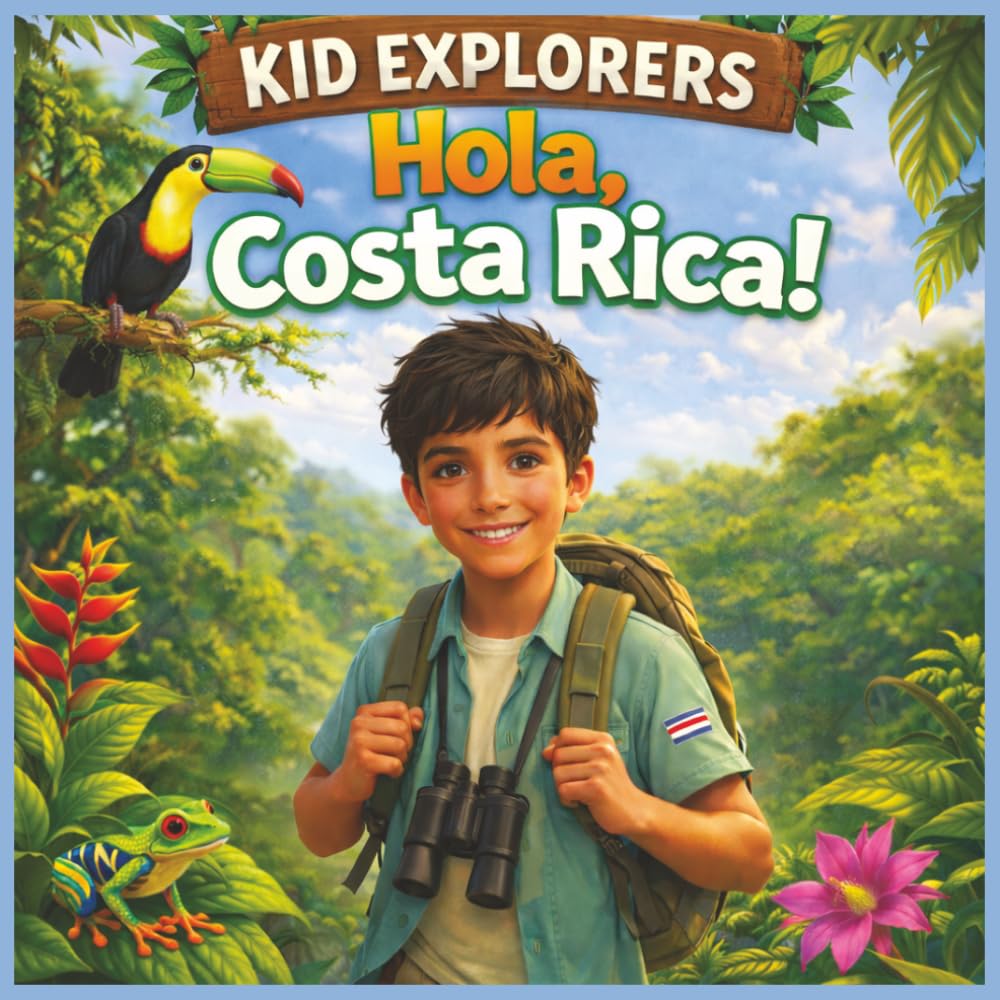 Kid Explorers: Hola, Costa Rica!: A Rainforest Adventure Through Wildlife, Volcanoes, and Tropical Discovery