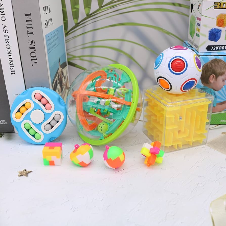 「正規品」01EDC MAZE BLOCK Ti製　フィジェットトイ 01 EDC, MAZE BLOCK, Fidget Slider