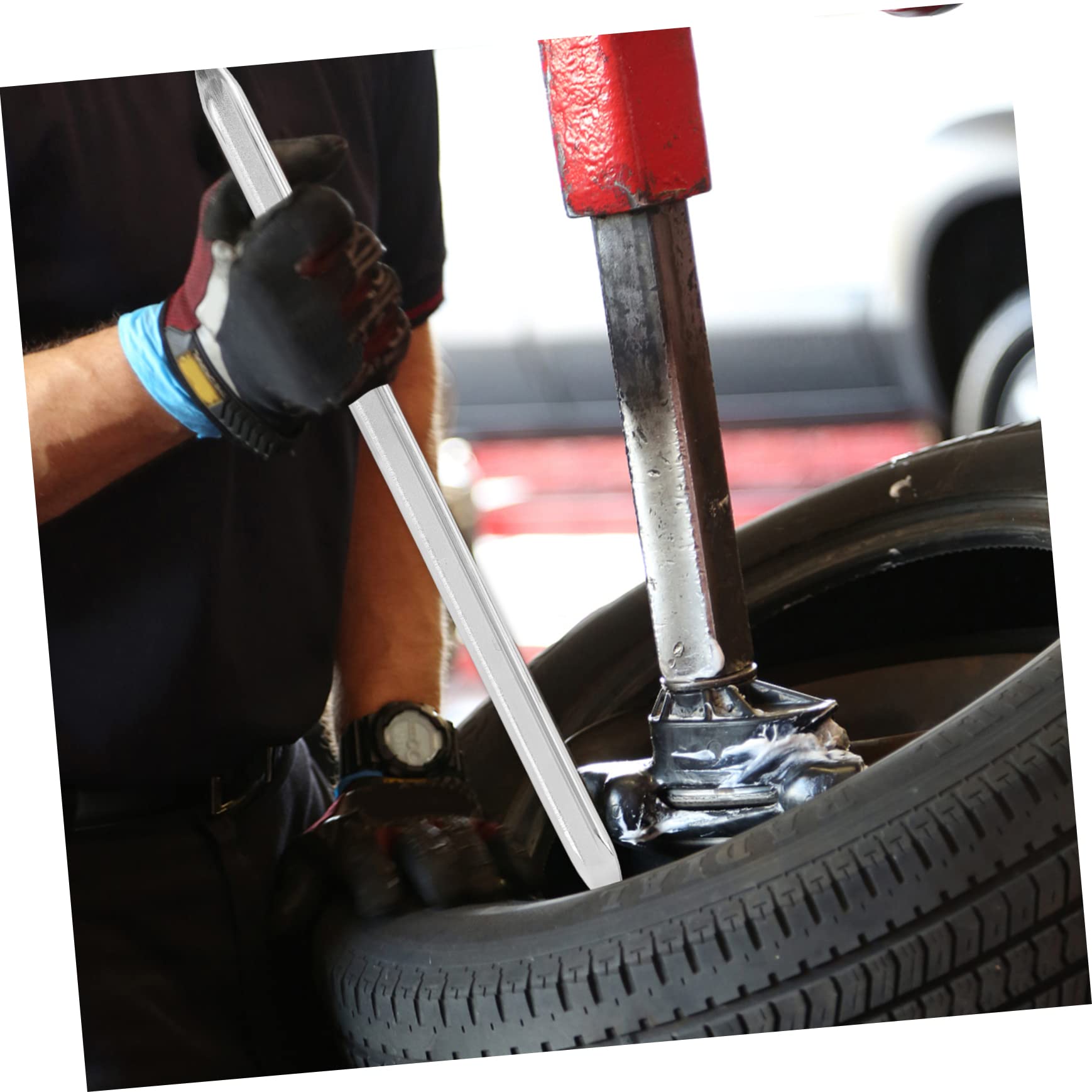Ciieeo 4 Stück Reifenheber für Auto und Fahrrad Tire Crowbar Robustes Werkzeug zur Reifenreparatur Ergonomisch und Benutzerfreundlich Effektives Entfernen Defekter Reifen ohne