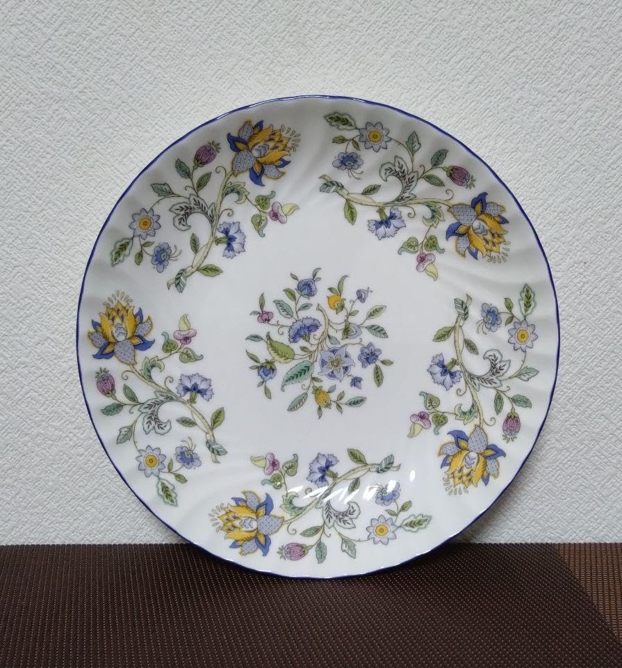 Amazon.co.jp: ミントン・ハドンホール ブループレート 21cm : ホーム