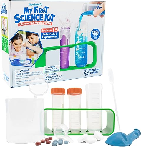 Educational Insights GeoSafari Jr. - Juego de ciencia interactiva, aprendizaje STEM, regalo para niños y niñas, a partir de 6 años