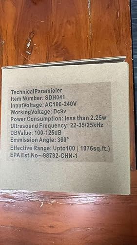 Miniatura 7 de Repelente de ratones, enchufe ultrasónico con 4 modos y luz intermitente, bloqueador de mouse ultrasónico de 360 para el hogar, ático, sótano,