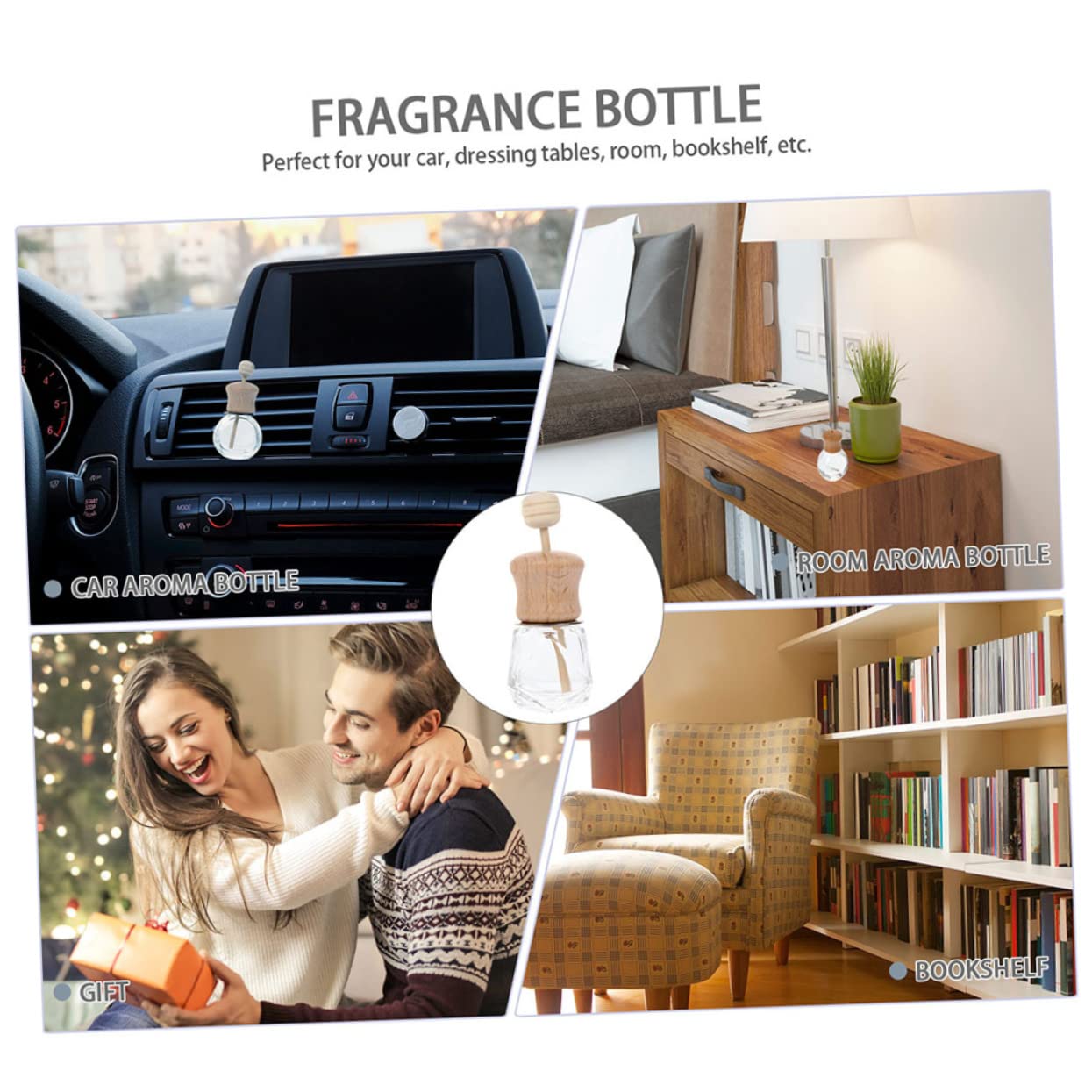 iplusmile 20stücke Transparente Duftstoffflaschen Kompakte Auto Diffusoren Für Aromatherapie Nachfüllbare Parfümbehälter Für Frische Im Auto Für Verschiedene Lüftungsschlitze