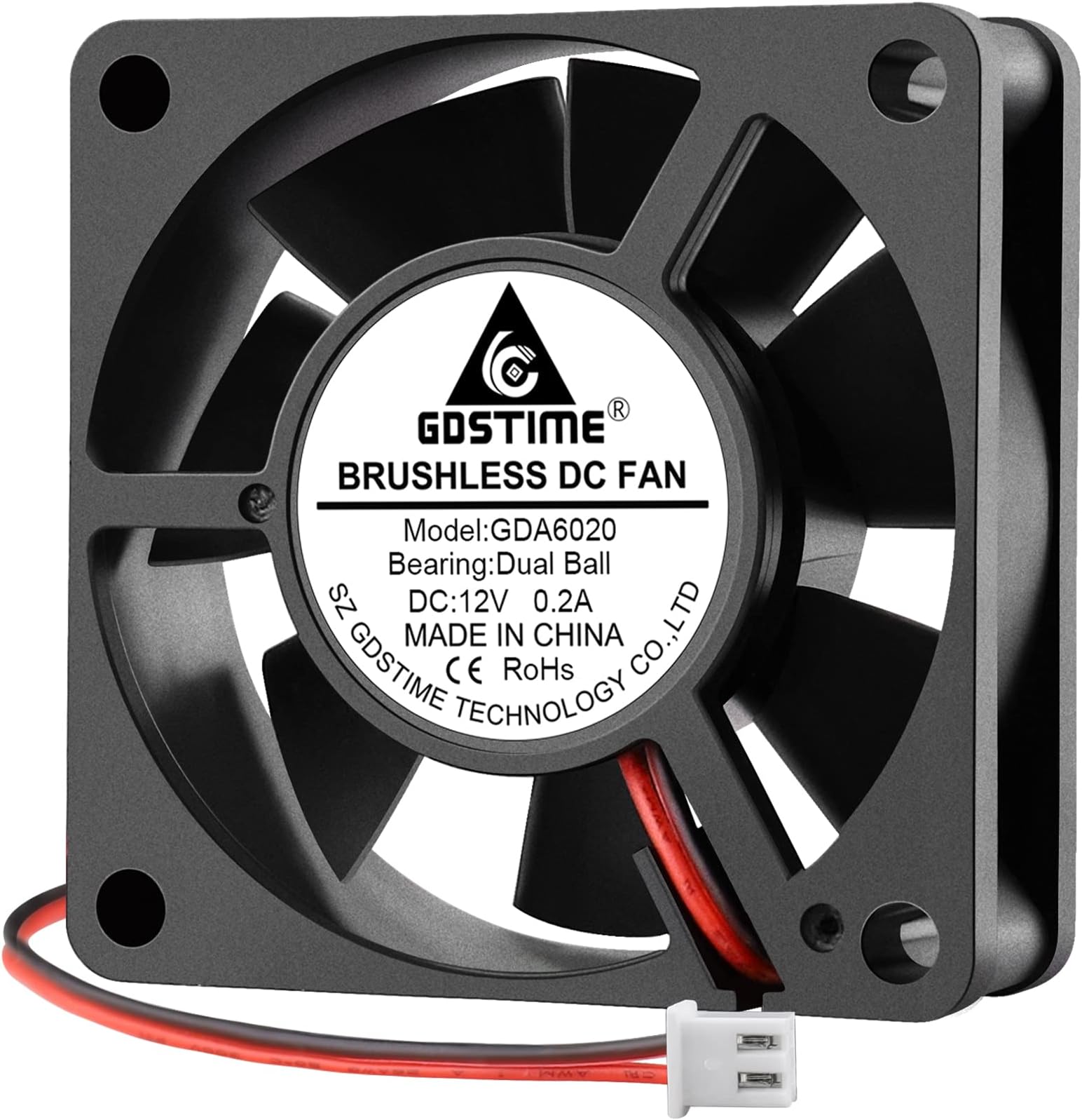 60mm High Temperature 12V 24V Silent 6015 DC Brushless Axial Cooling Fan 60mm 6015 60x60x15 24v - View #7