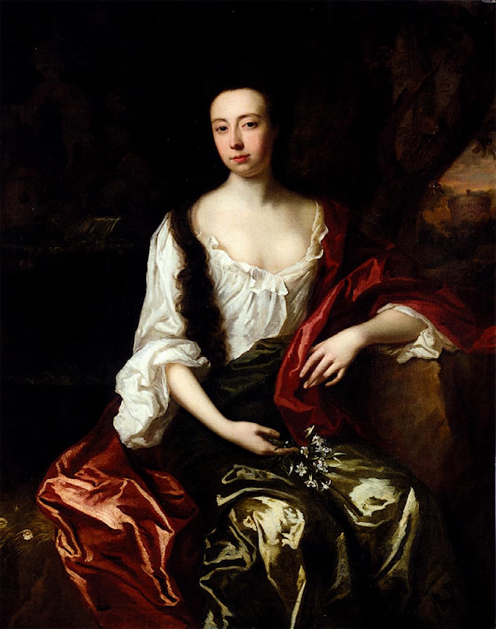 Tableaux sur toile de maître Margaret John Riley portrait classique - 5