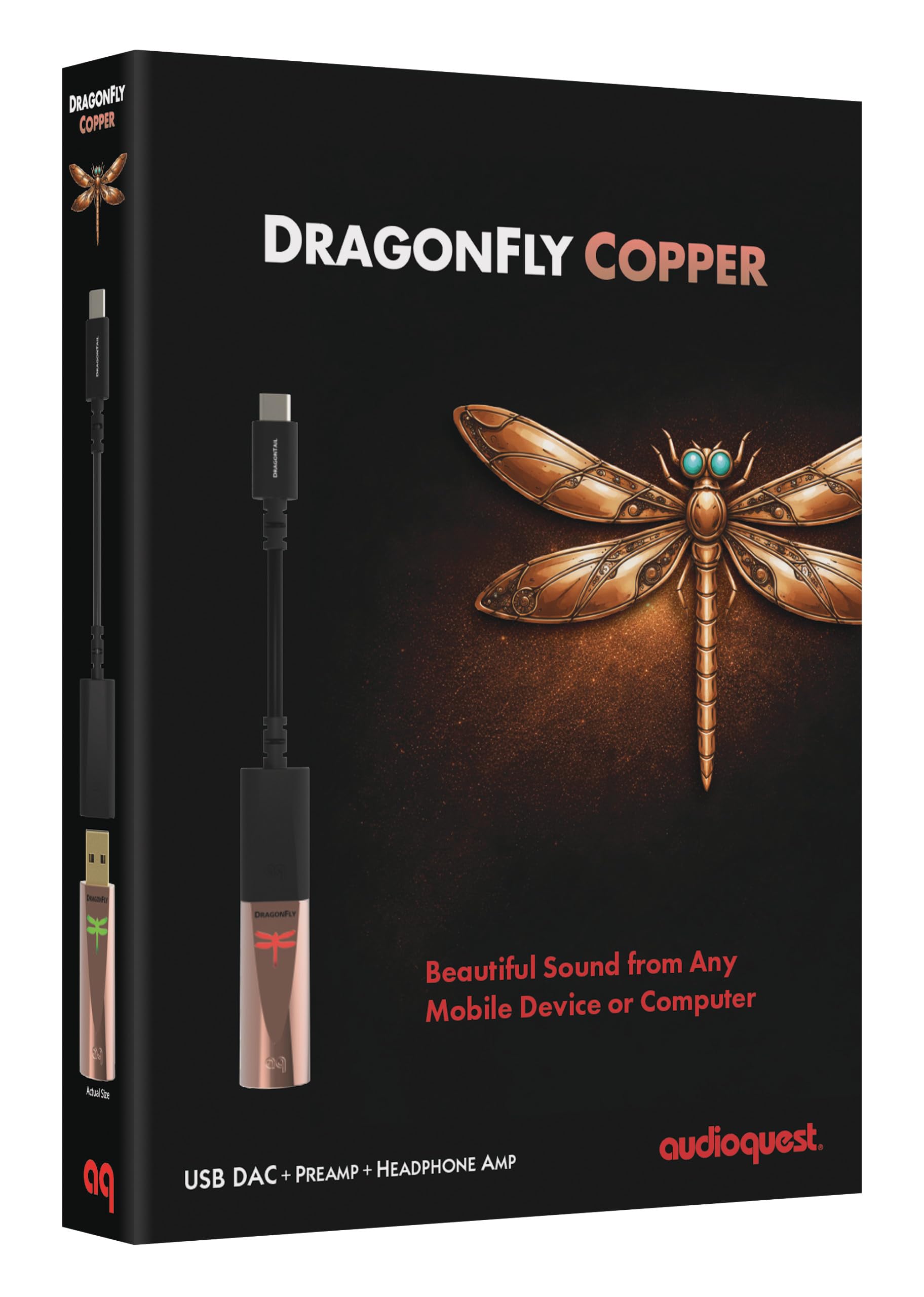 AudioQuest Dragonfly Kupfer USB Digital-zu-Analog-Konverter
