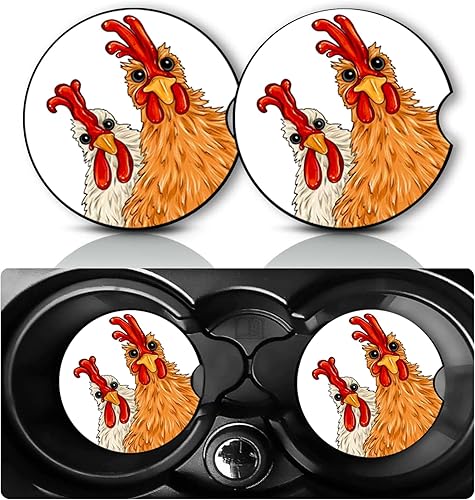 Miniatura 32 de Paquete de 2 posavasos con diseño de Driver Picks The Music, cintas de casete retro, regalos para mujeres y hombres, tapete interior del vehículo,