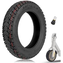 60/70-6.5 Off Road Vacuum Tire, Fit for Ninebot Max G30P G30LP G2 G30D F40I VOLPAM SP01 Hiboy S2 MAX, 10x2.5 Tubeless Tire, Inner diameter 16cm Fit for 6.5" rim, Abrasion Puncture Resistant